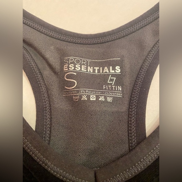 Set of 2 Sport Essentials L7 Fittin Sports Bra Black Size Small NWOT - Picture 2 of 5
